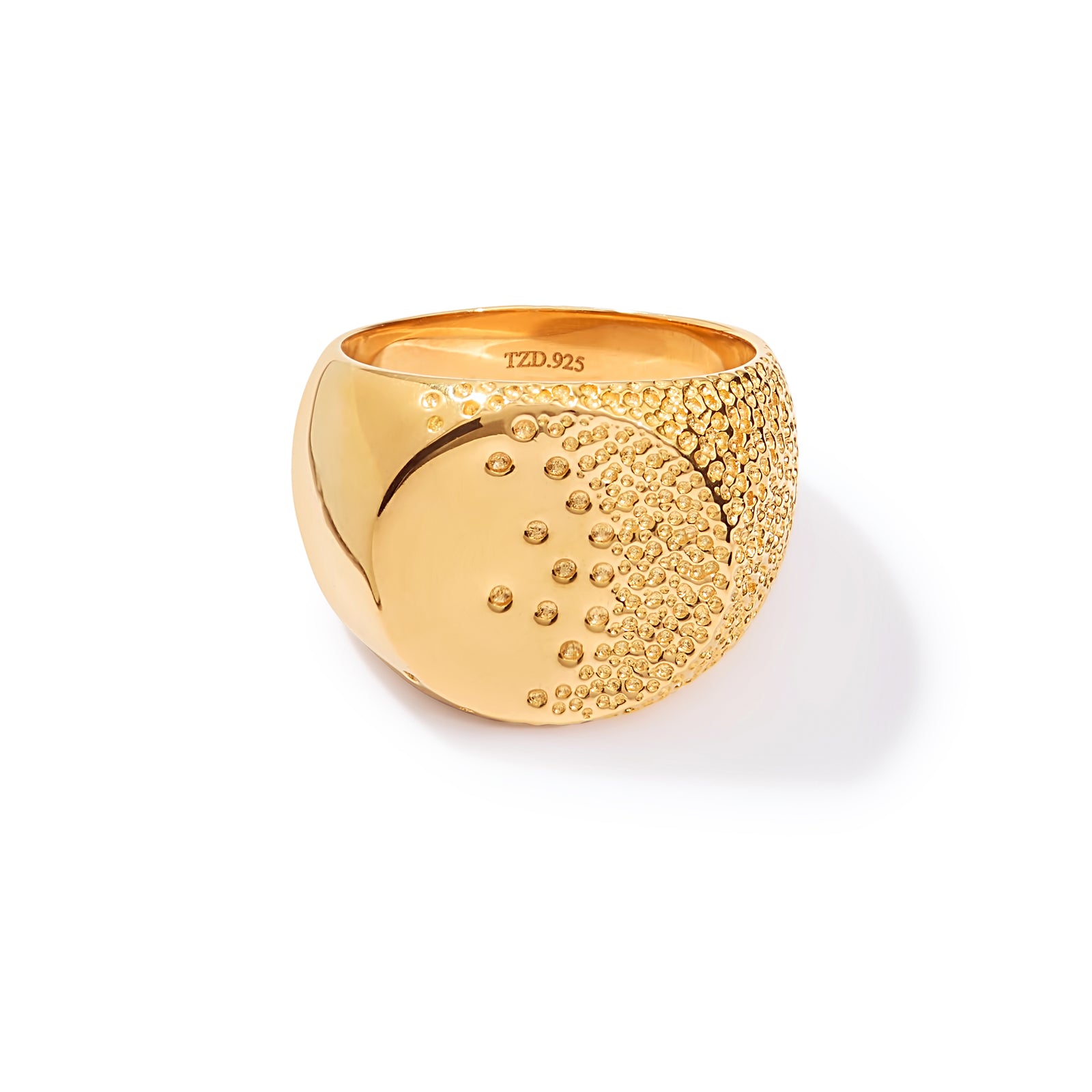 The INTERSTELLAR Ring Gold Plated