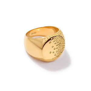 The INTERSTELLAR Ring Gold Plated