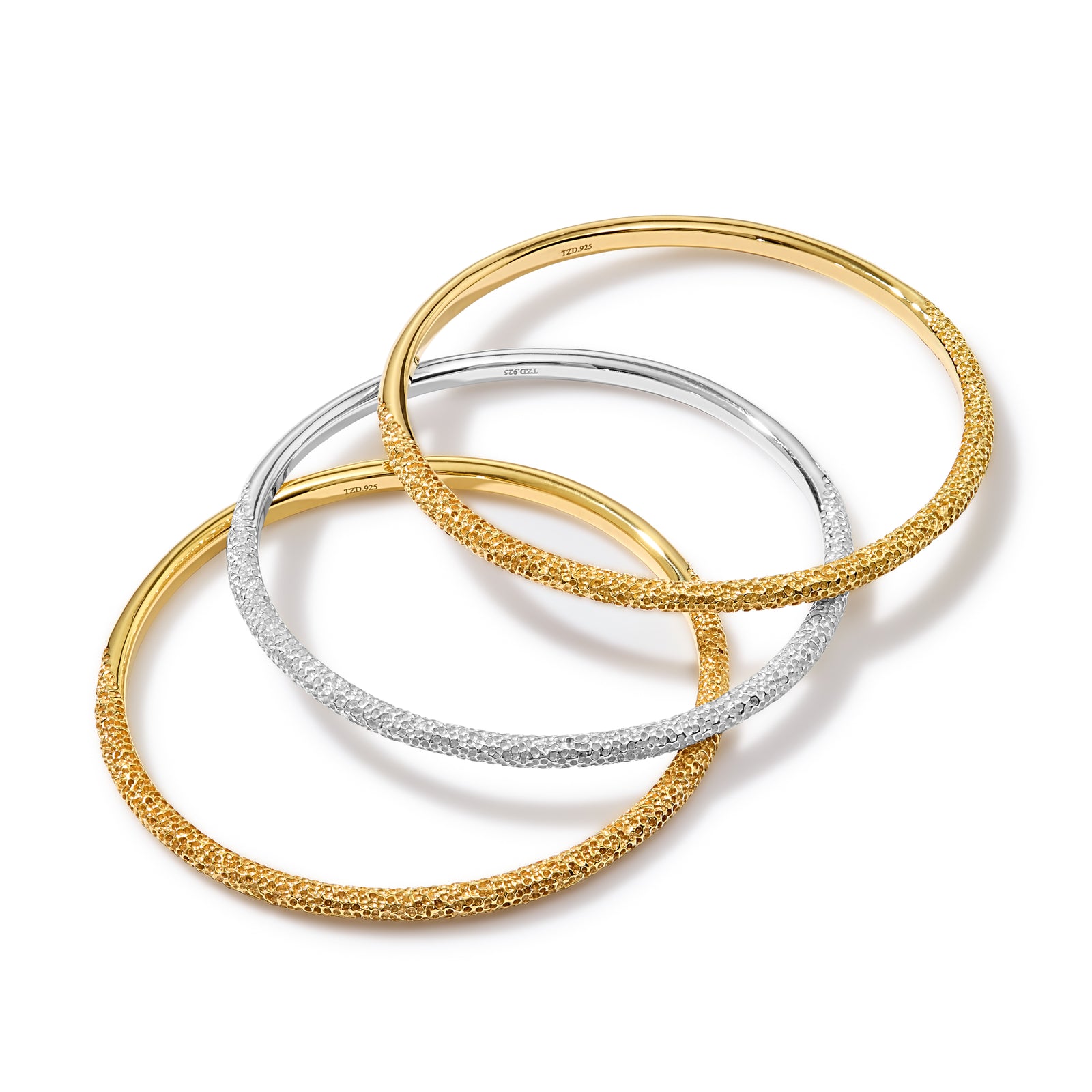 The ILLUMINARIUM Bracelet Set Gold Plated