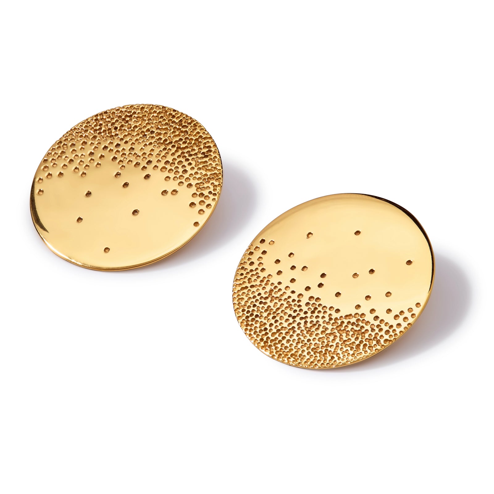 The CREPUSCOLARIA Earrings Gold Plated