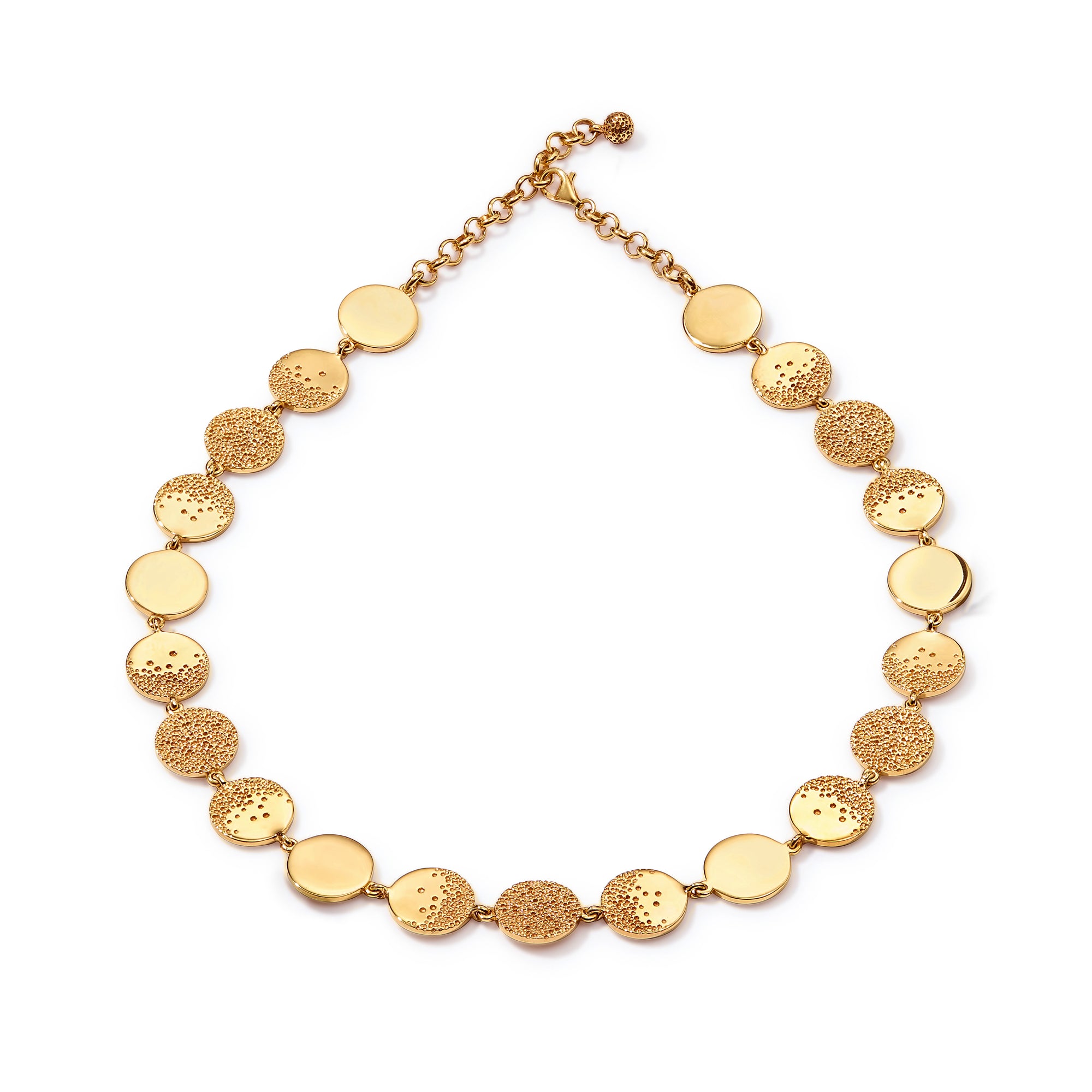 The LUNAR WAY Necklace Gold Plated