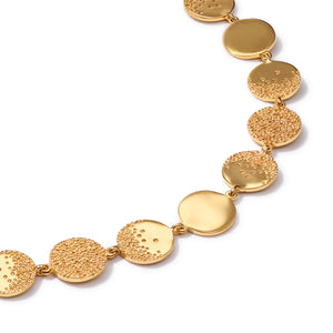 The LUNAR WAY Necklace Gold Plated