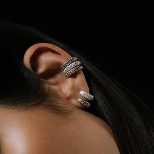 The METEORITE Earrings Ice