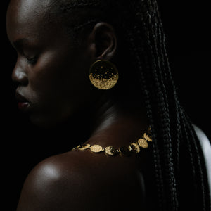 The CREPUSCOLARIA Earrings Gold Plated