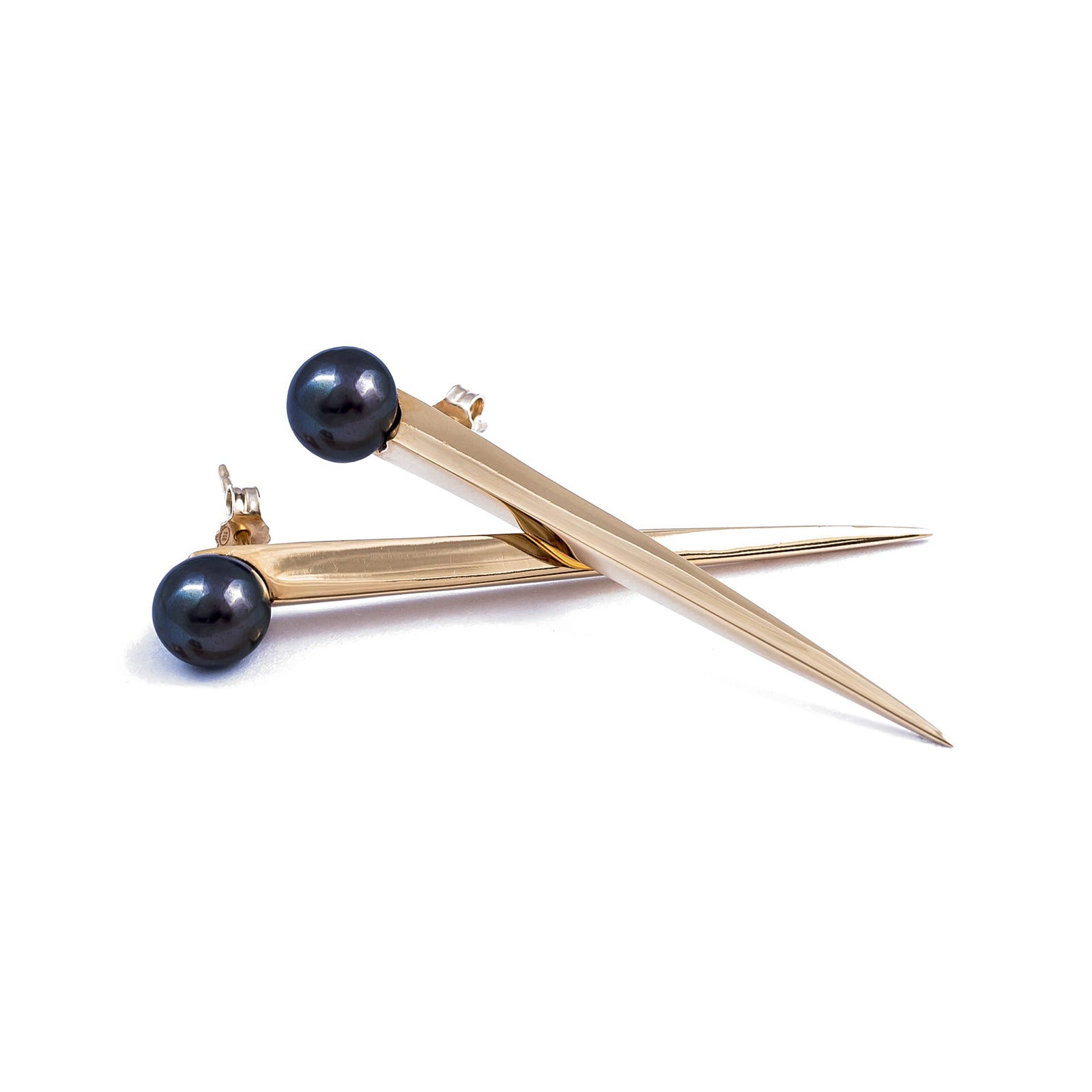 The RAY OF DELIGHT Earrings Gold Plated